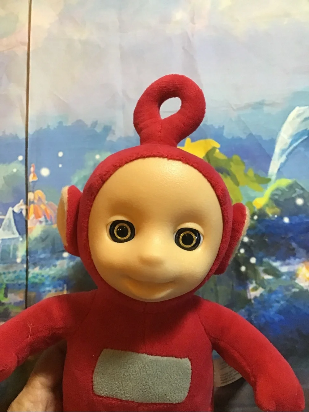 Teletubbies 2022 PO red plush -Preowned